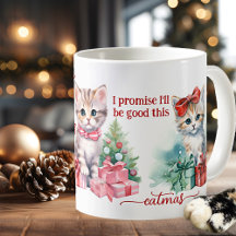 Cute Kittens Joyeux Catmas Noël