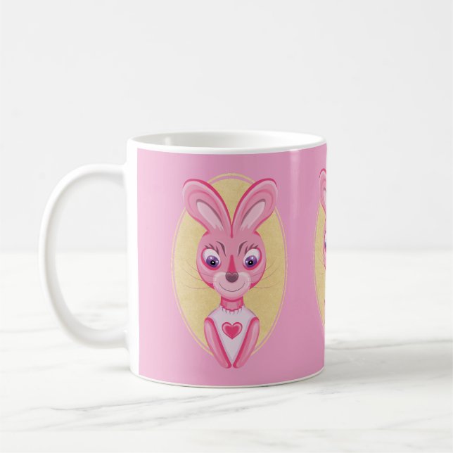 Mug Cute little bunny girl (Gauche)