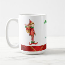 Cute Little Elves - Personalized Christmas 