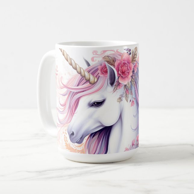 Mug Cute Magique Unicorne (Devant gauche)