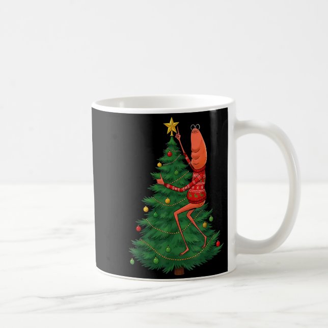 Mug Cute Marcus The Worm Merry Christmas Santa Marcus  (Droite)