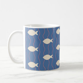 Mug Cute Marine Poissons Aquatique Nautique Stylish