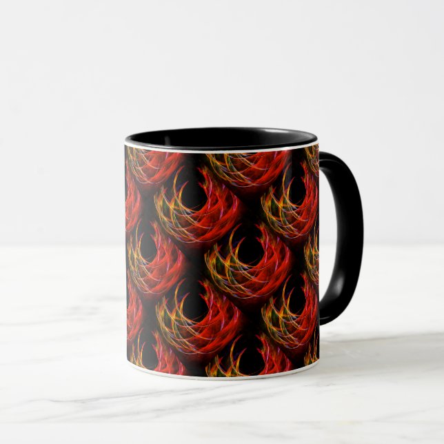 Mug Cute Modern Boho Elegant Abstract Art Pattern #503 (Devant droit)