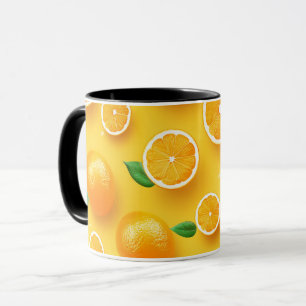 Mug Cute Moderne Unique Agrumes Motif