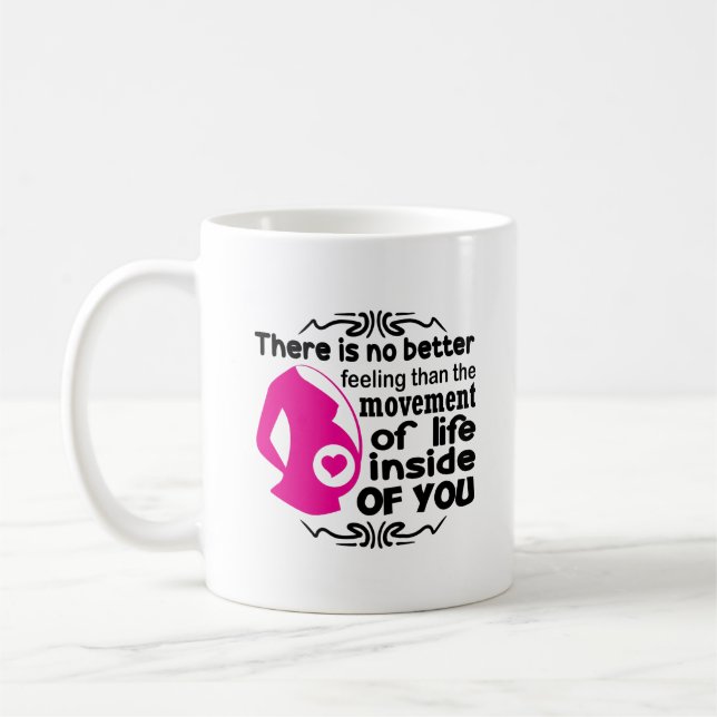 Mug Cute Mom sentiment word art  (Gauche)