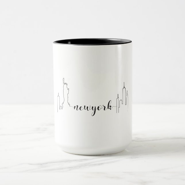 Mug Cute NYC New York City Skyline Souvenir (Centre)