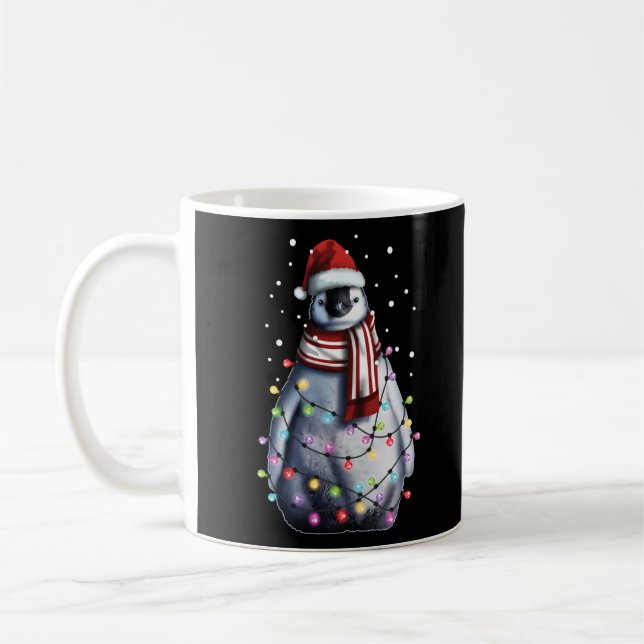 Mug Cute Penguin Lover Drôle cadeau de Noël (Gauche)