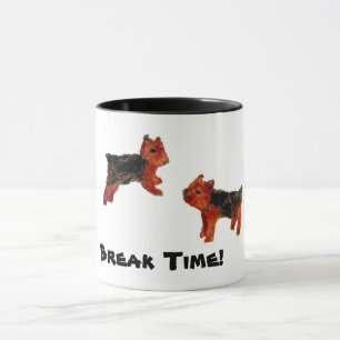 Mug Cute Pet Art Terrier Dogs