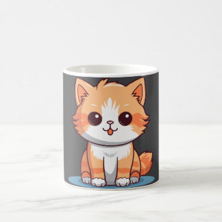 Mug Cute Petit Chat Orange