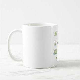 Mug Cute Pond Frog et Dragonflies Collection
