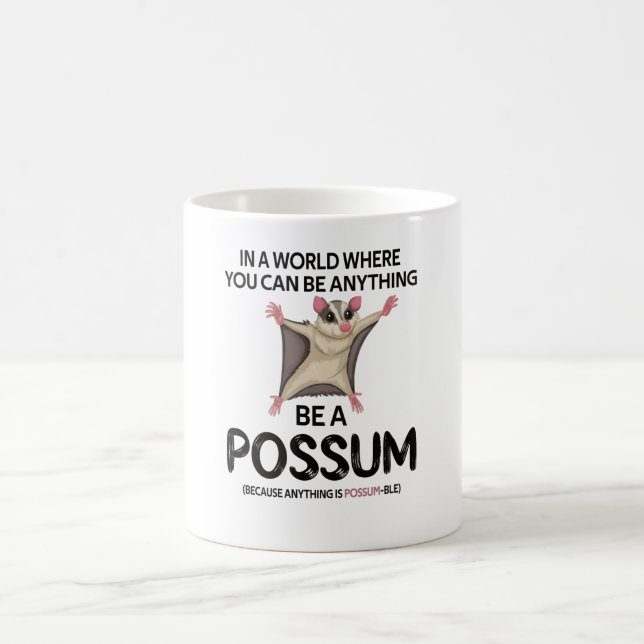 Mug Cute Possum Girl Opossum Lover Possum Whisperer (Centre)