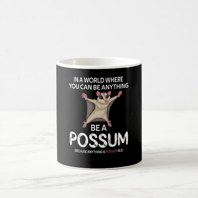 Mug Cute Possum Girl Opossum Lover Possum Whisperer (Centre)