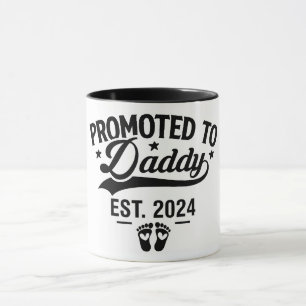 Mug Cute Promu À Papa 2024