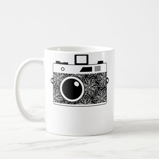 Mug Cute  Retro Camera Art  Photography Gift 	 G003514 (Gauche)
