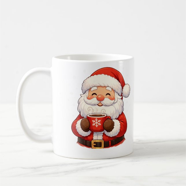 Mug “Cute Santa Christmas Mug” (Gauche)