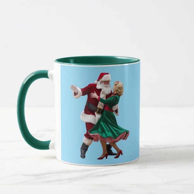 Mug Cute Santa Dancing (Gauche)