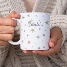 Cute Simple Genre Neutre Blanc Silver Star Fairy