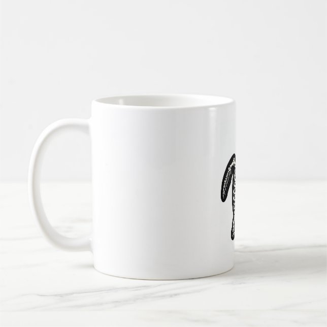 Mug Cute Tortue Halloween Squelette Tortue Fossiles Ar (Gauche)