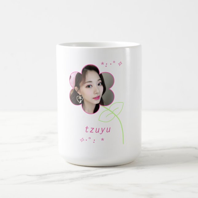 Mug Cute Tzuyu Kpop Deux fois Ado esthétique (Centre)