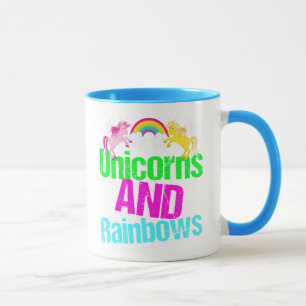 Mug Cute Unicorns et Rainbows