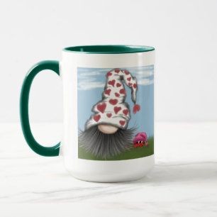 Mug Cute Valentine Gnome