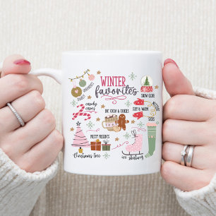 Mug Cute & Whimsical Cosy Favoris d'hiver