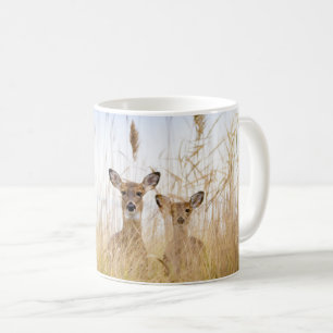 Mug Cutest Baby Animals Two Young White Tailed Deer