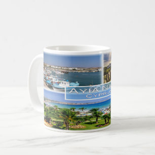 Mug CY Chypre - Ayia Napa - Port - Panorama - Nelia