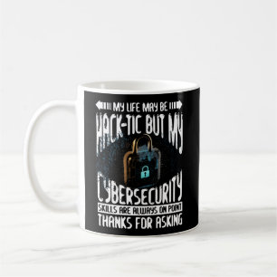Mug Cyber-Guerrier Pour Spécialiste De La Cybersécurit