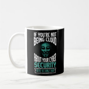 Mug Cyber-pirate De Sécurité Et Cyber-Professionnel De