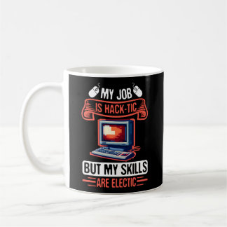 Mug Cyber-pirate De Sécurité Et Cyber-Professionnel De