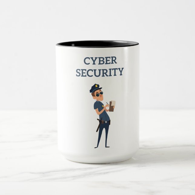 Mug Cyber sécurité : la police Cool contre la patrouil (Centre)