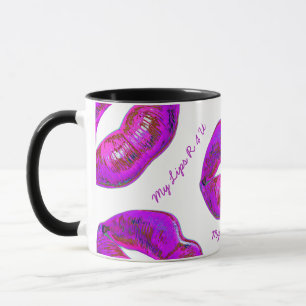 Mug Cyber Venus Lèvres - Mes Lèvres Sont Pour Toi. Mu