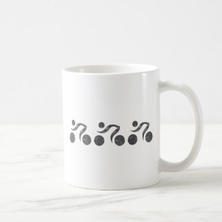 Mug Cyclistes en gris