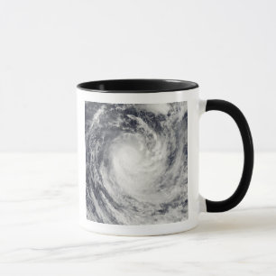 Mug Cyclone René au-dessus de l'océan Pacifique Sud