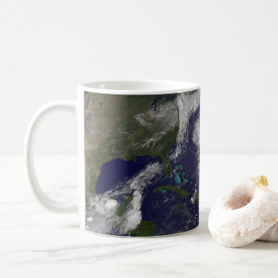 Mug Cyclones Tropicaux Katia, Lee, Maria Et Nate.