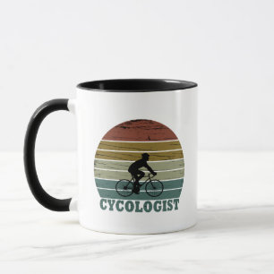 Mug Cycologiste drôle dire vélo