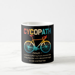 Mug Cycopath Funny Cycliste pour cyclistes et cycliste