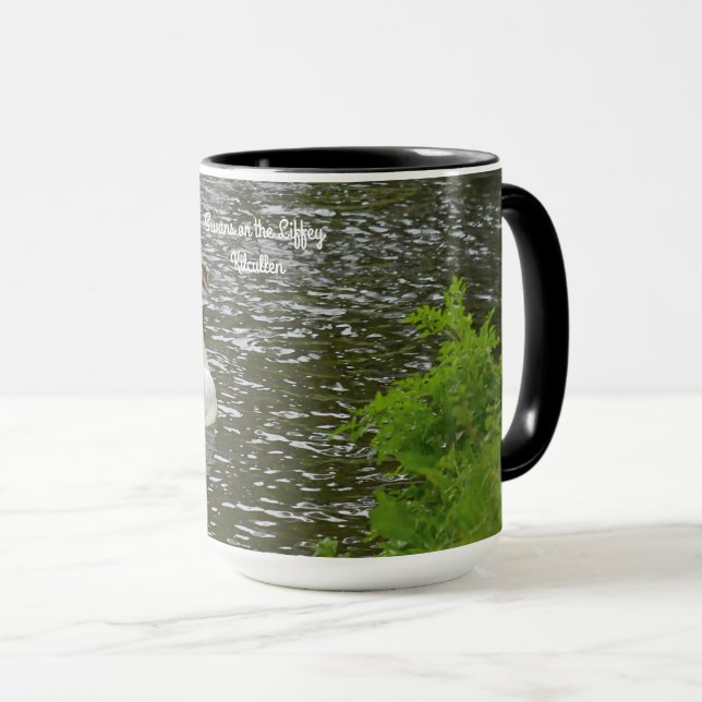 Mug Cygnes 2020 sur la Liffey Kilcullen (Devant droit)