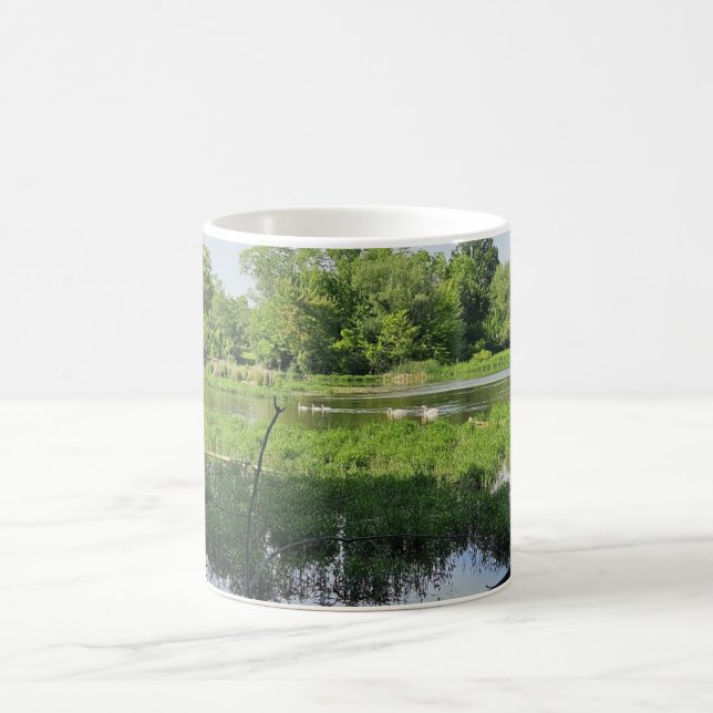 Mug Cygnes du Metropark d'Oakland (Centre)