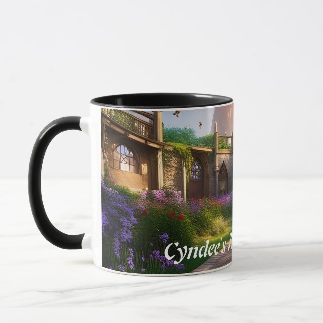 Mug Cyndee's Morning Cuppa personnalisable (Gauche)