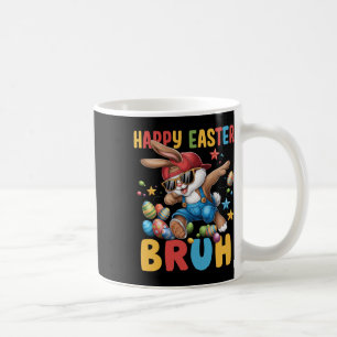 Mug Dabbing Bunny Pâques Bruh mème drôle Dire Ados