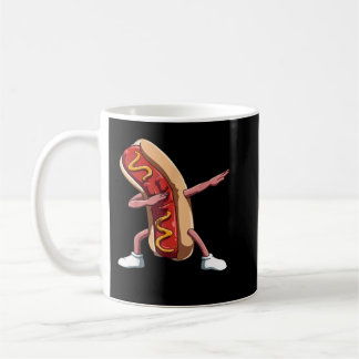 Mug Dabbing Hot Dog Dab Hot Amoureux de les chiens Nat
