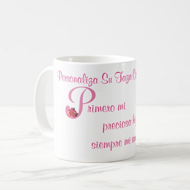 Mug D'abord ma fille précieuse en particulier (Devant gauche)