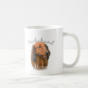 Mug Dachshund (à poil long) Maman 2