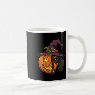 Mug Dachshund Citrouille Jack-o'-lantern Halloween Kid