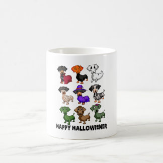 Mug Dachshund Halloweiner Halloweiner drôle Chien drôl
