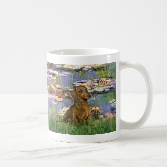 Mug Dachshund (marron1) - Lys 2 (Droite)