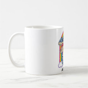 Mug Dachshund Riding Dinosaur T Rex Cadeaux Garçons En