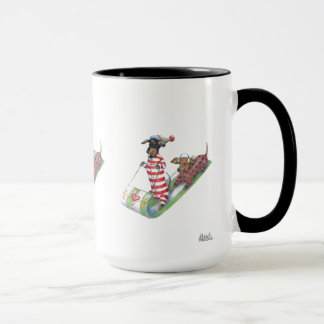 Mug Dachshunds Dormir de la bouillie de café